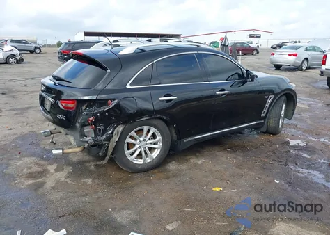 2014 Infiniti Qx70 z USA, uszkodzony, nr VIN JN8CS1MU6EM451903